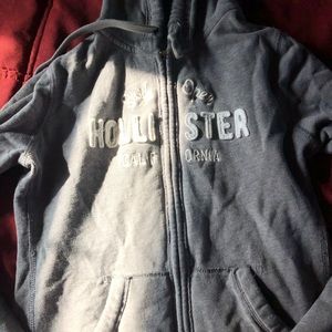 Hollister zip up hoodie